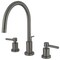 Kingston Brass KS8928DL 8" Widespread Bathroom Faucet, Brushed Nickel KS8928DL - alternate 1